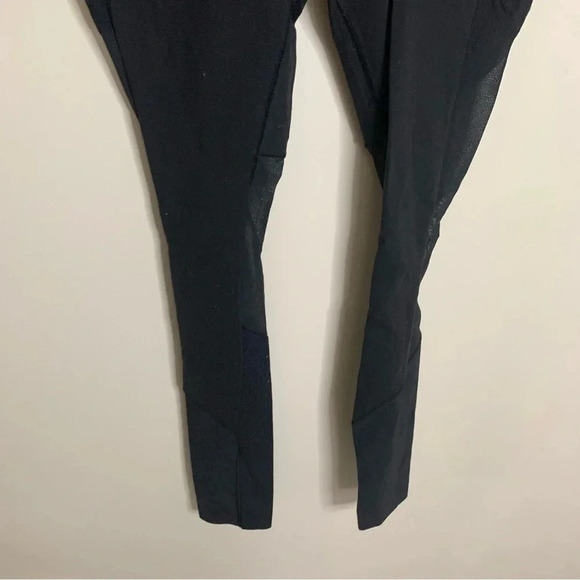 Lululemon  Black High Rise Legging Mesh 4 - Picture 8 of 8